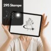 Procreate brush tattoo set ESSENTIAL PACK - immagine 7