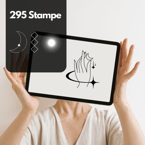 Procreate brush tattoo MINIMAL - immagine 2