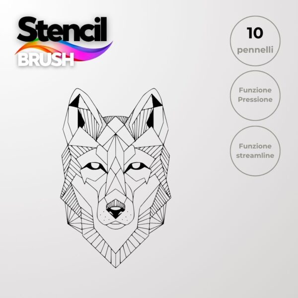 Procreate brush tattoo set MEGA PACK - immagine 2