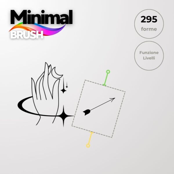 Procreate brush tattoo Bundle set ESSENTIAL PACK - immagine 4