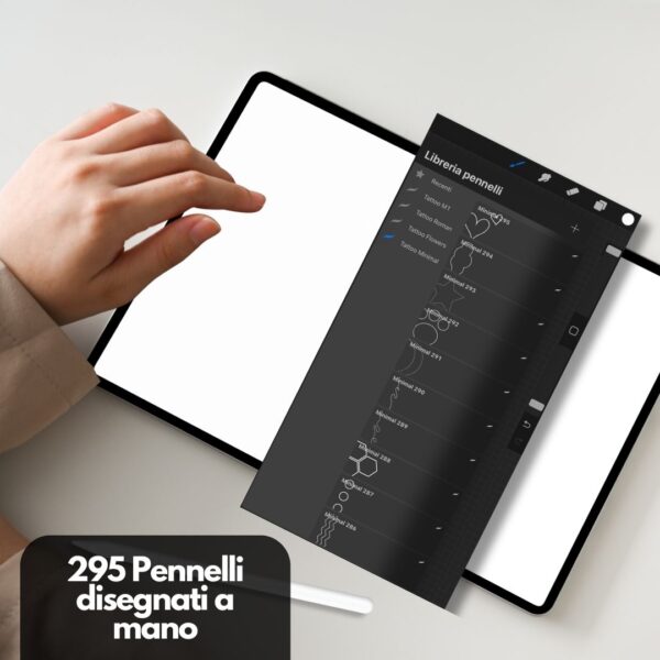 Procreate brush tattoo MINIMAL - immagine 5