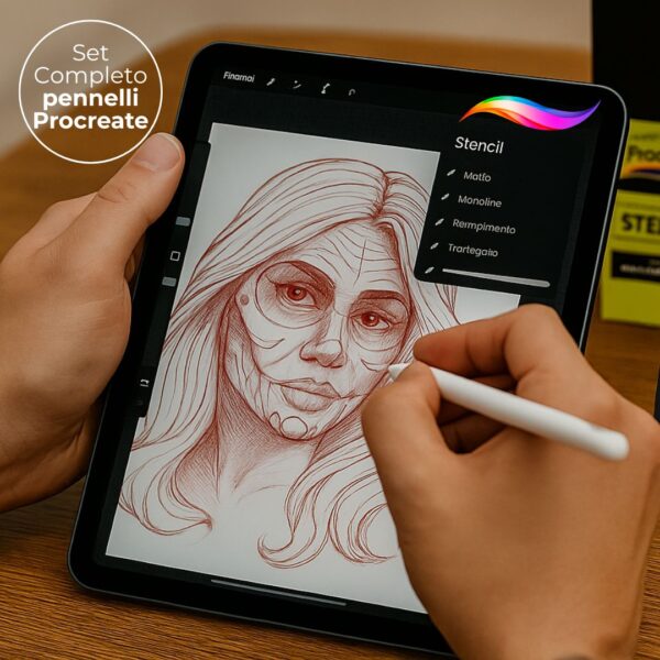 Procreate brush tattoo set ULTRA PACK - immagine 3