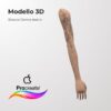 3D Model Procreate tattoo - Braccio Donna DX - immagine 2