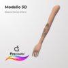 3D Model Procreate tattoo - Braccio Donna SX - immagine 2