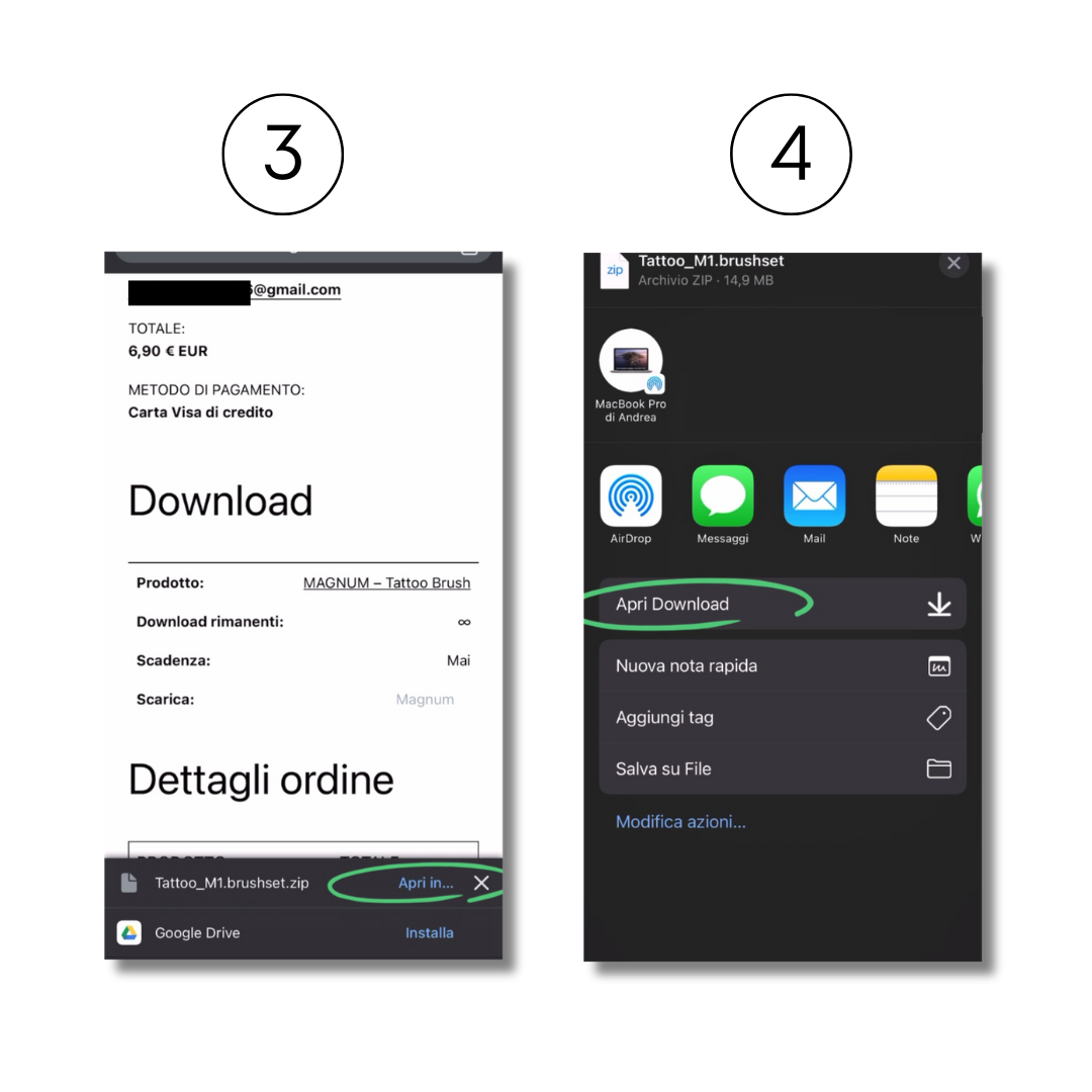 Installazione dei prodotti -
