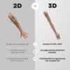 3D Model Procreate tattoo - Braccio Donna DX - immagine 7