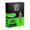 modello 3d corpo donna