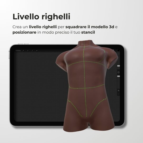 procreate stencil tattoo level