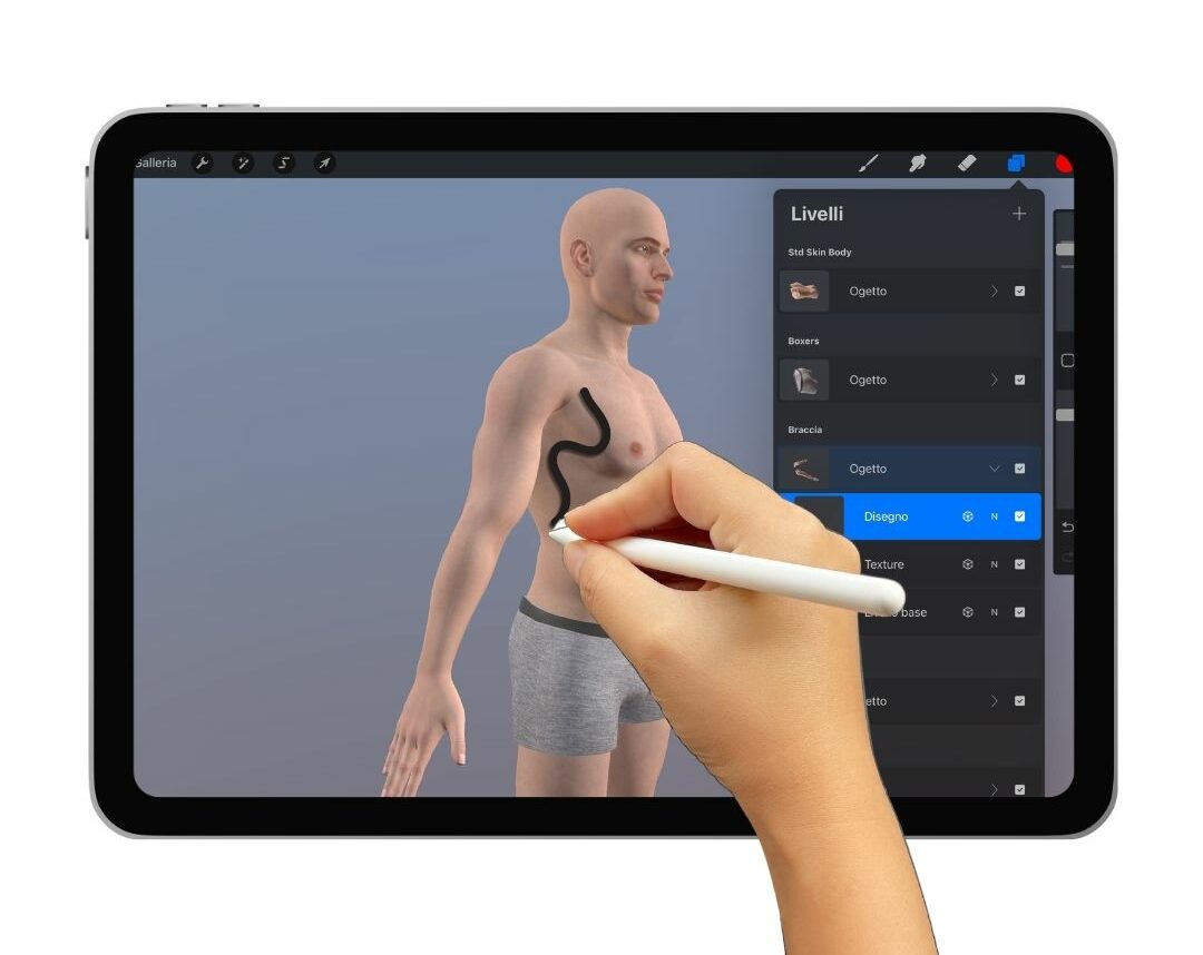 3d model procreate tattoo bundle pack