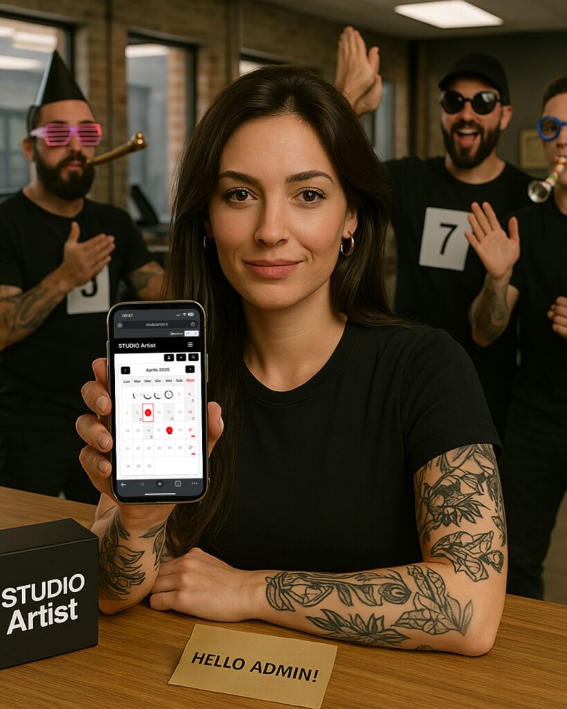 agenda smart gestionale per studio tatuaggi, estetisti, nail art
