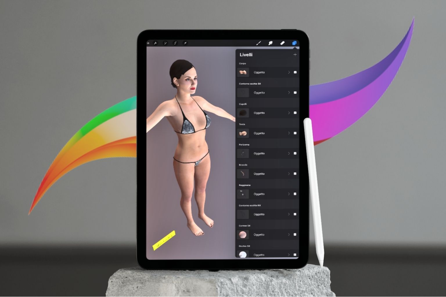 Modelli 3D Procreate Modelli 3D Procreate -