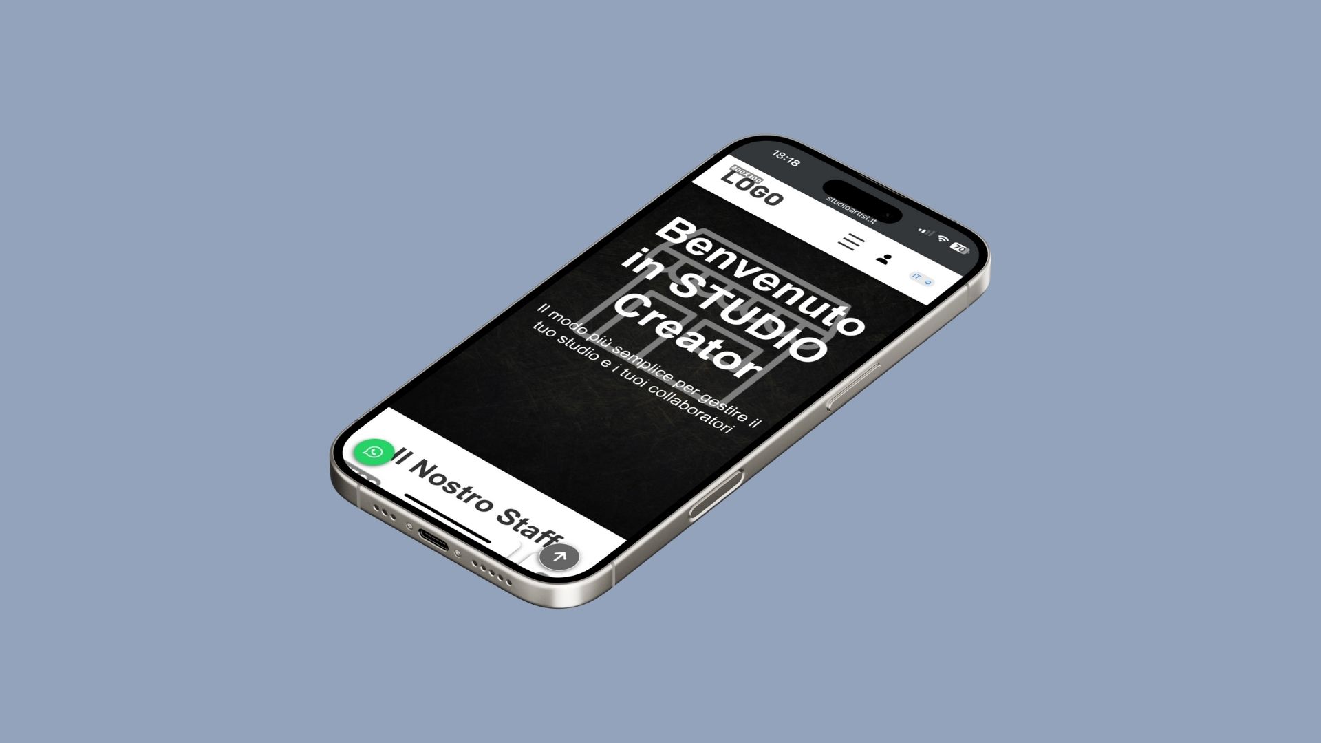 Sito web vetrina integrato per tatuatori