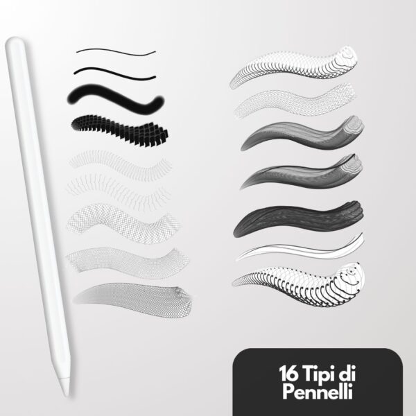 procreate brush set snake