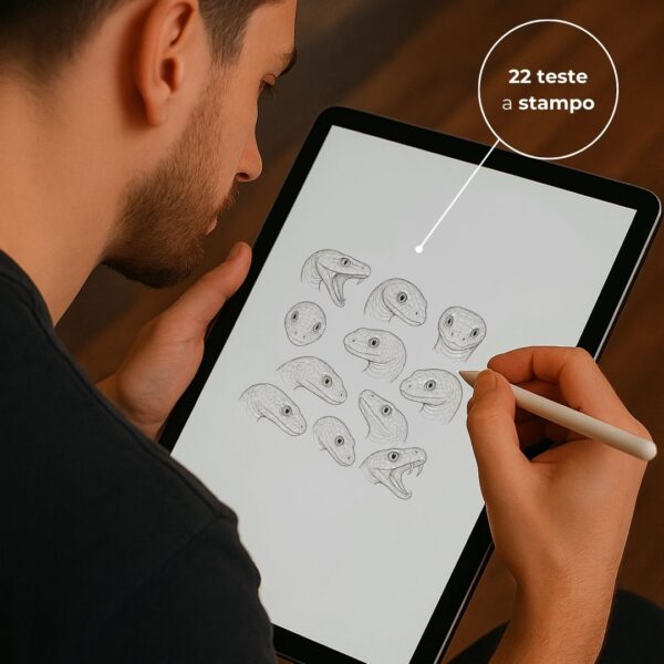 Procreate brush tattoo SNAKES - immagine 7