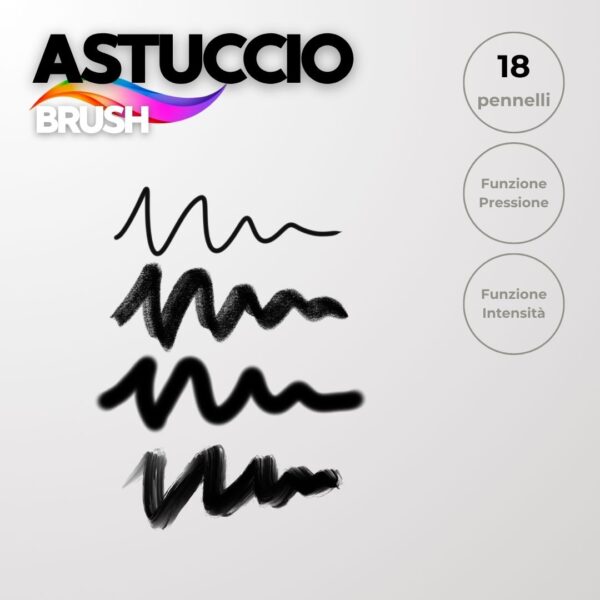 Procreate brush tattoo set GRAFFITI PACK - immagine 9