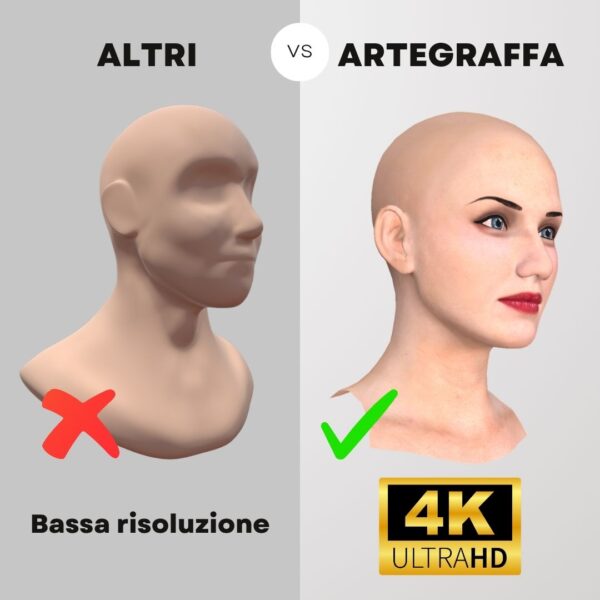 3D Model Procreate tattoo 4k – DONNA BRACCIO DX - immagine 4