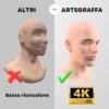 3D Model Procreate tattoo 4k – UOMO GAMBA SX - immagine 4