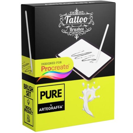 procreate brush tattoo pure
