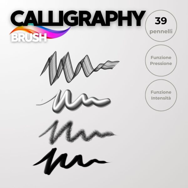 Procreate brush tattoo set GRAFFITI PACK - immagine 5