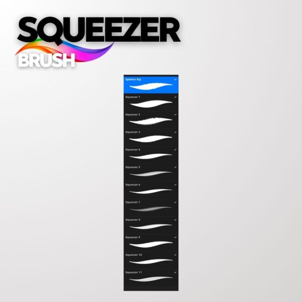 Procreate brush graffiti SQUEEZER - immagine 3