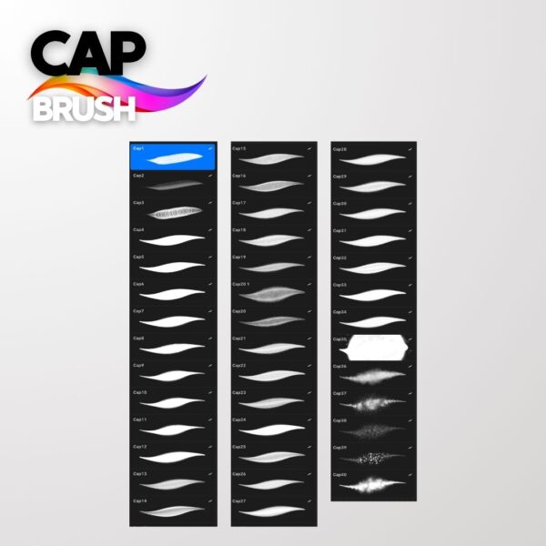 Procreate brush graffiti CAP - immagine 3